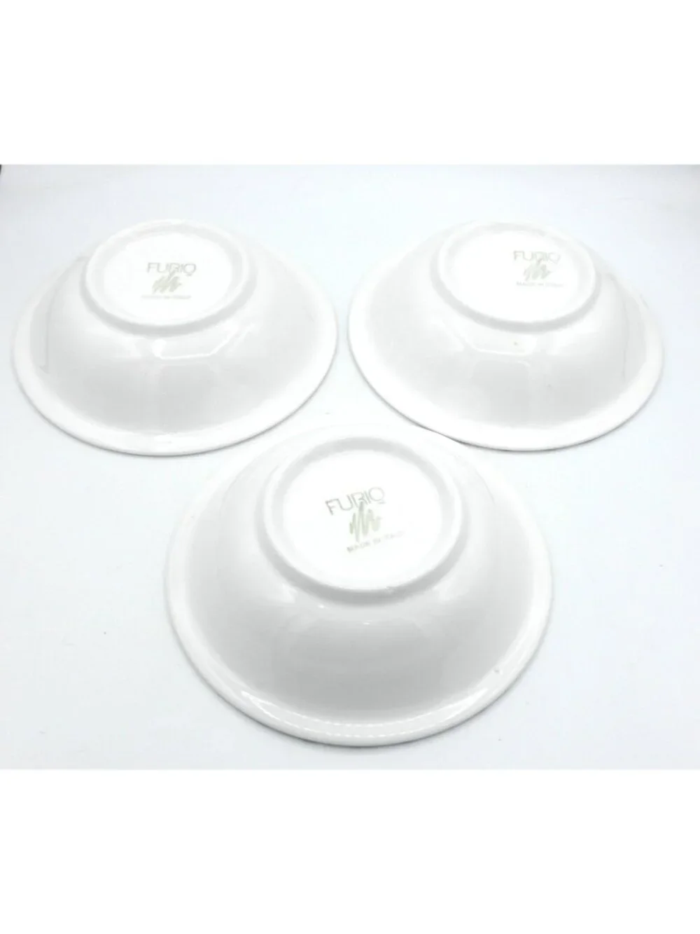 FUO5 by Furio 8-1/4 inch Soup Bowl Spongeware Christmas Set of 3 Made in Italy - Picture 2 of 7
